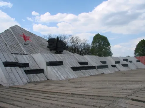 Місце форсування р. Дніпро, с. Військове Солонянського району